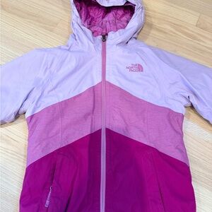 The North Face Kids Two-Tone Pink Raincoat
